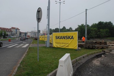 Rozbiórka starego torowiska