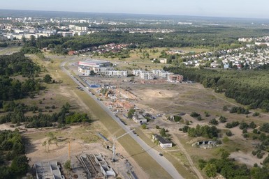 W ramach terenów inwestycyjnych JAR swoje miejsce znalazł obszar przewidziany dla realizacji budownictwa mieszkaniowego (na zdjęciu budynki przy ul. Watzenrodego) 