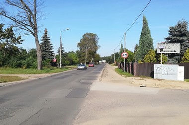 Jedno ze skrzyżowań wymagających przebudowy (z ul. Kogucią)